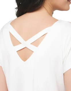 Christine Laure T-shirts|Hauts*T-shirt écru floral