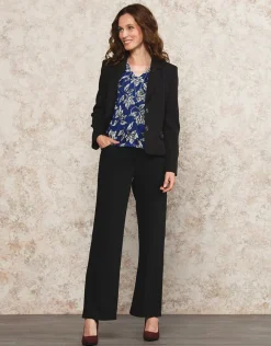 Christine Laure T-shirts|Hauts*T-shirt dentelle bleu