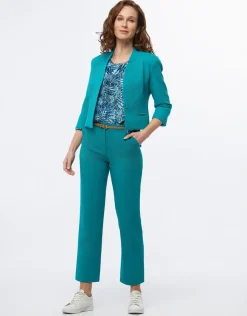 Christine Laure T-shirts|Hauts*T-shirt dentelle bleu