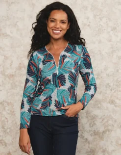 Christine Laure T-shirts|Hauts*T-shirt doux motif gris