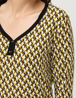 Christine Laure T-shirts|Hauts*T-shirt droit jaune