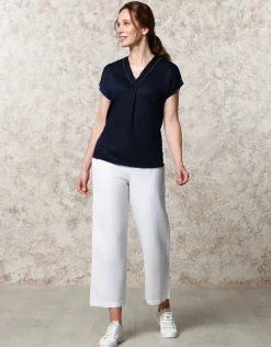 Christine Laure T-shirts|Hauts*T-shirt fluide marine