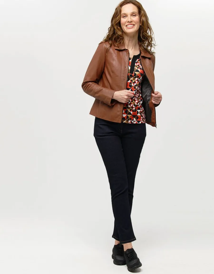 Christine Laure T-shirts|Hauts*T-shirt imprimé rouge