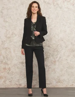 Christine Laure Hauts|T-shirts*T-Shirt lamé doré