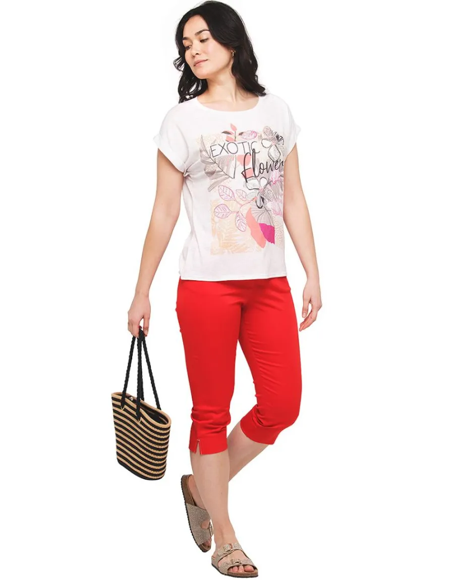 Christine Laure T-shirts|Hauts*T-shirt motif blanc