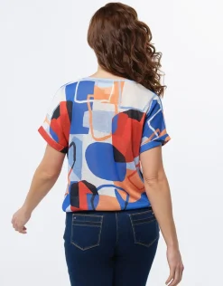 Christine Laure T-shirts|Hauts*T-shirt motif géométrique