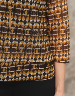 Christine Laure T-shirts|Hauts*T-shirt motif jaune