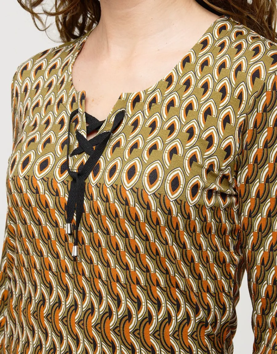 Christine Laure T-shirts|Hauts*T-shirt motif jaune