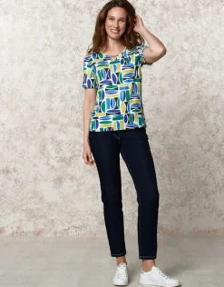 Christine Laure T-shirts|Hauts*T-shirt motif multicolore