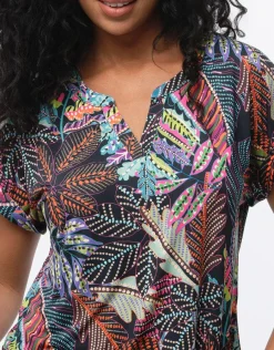 Christine Laure T-shirts|Hauts*T-shirt multicolore motif