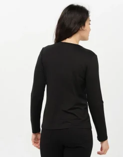 Christine Laure T-shirts|Hauts*T-shirt noir sequins