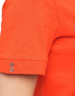 Christine Laure T-shirts|Hauts*T-shirt orange coton