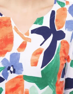 Christine Laure T-shirts|Hauts*T-shirt orange vert