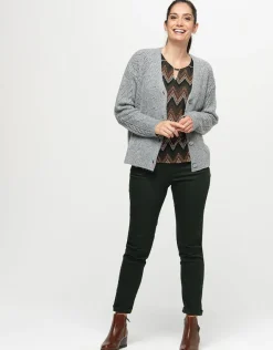 Christine Laure T-shirts|Hauts*T-shirt stretch vert