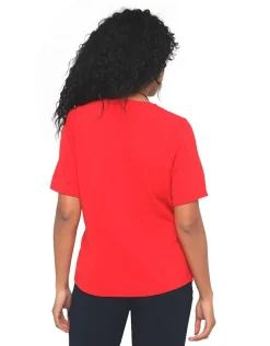 Christine Laure Chemisiers & Blouses|Hauts*Tunique rouge chic