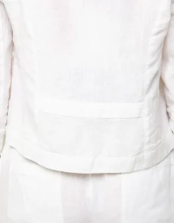Christine Laure Habillées|Vestes*Veste 100% lin blanc
