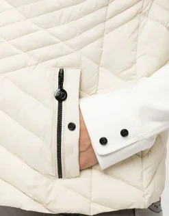 Christine Laure Casual|Vestes*Veste beige bi-matière