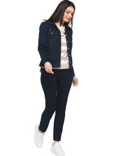 Christine Laure Casual|Vestes*Veste bleu denim