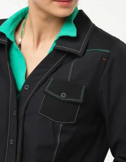 Christine Laure Habillées|Vestes*Veste chemise noire