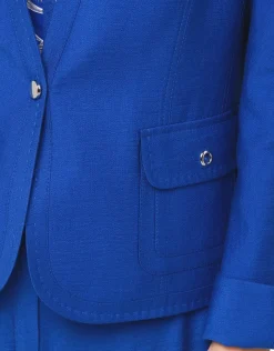 Christine Laure Habillées|Vestes*Veste chic bleu roi