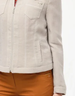 Christine Laure Habillées|Vestes*Veste chic courte beige