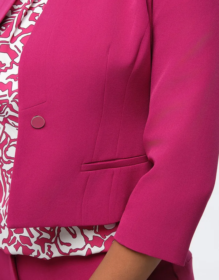 Christine Laure Habillées|Vestes*Veste chic framboise