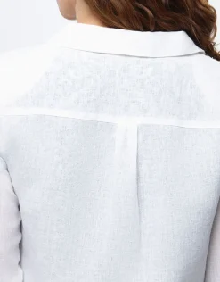 Christine Laure Habillées|Vestes*Veste chic lin blanc