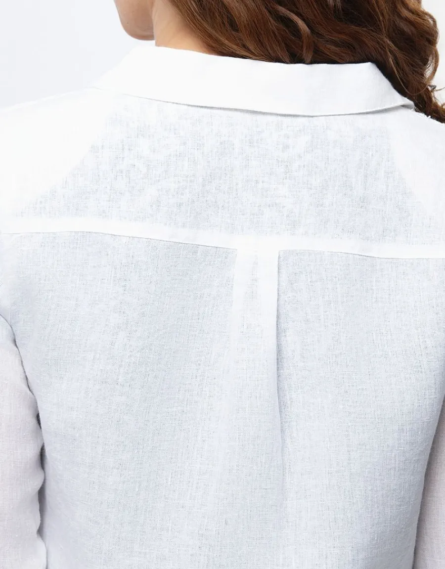 Christine Laure Habillées|Vestes*Veste chic lin blanc