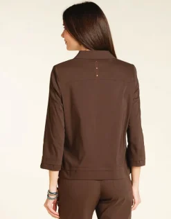 Christine Laure Habillées|Vestes*Veste chic marron