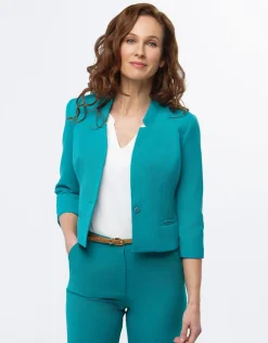 Christine Laure Habillées|Vestes*Veste chic émeraude