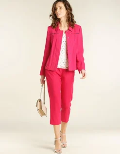 Christine Laure Habillées|Vestes*Veste chic rose fuchsia