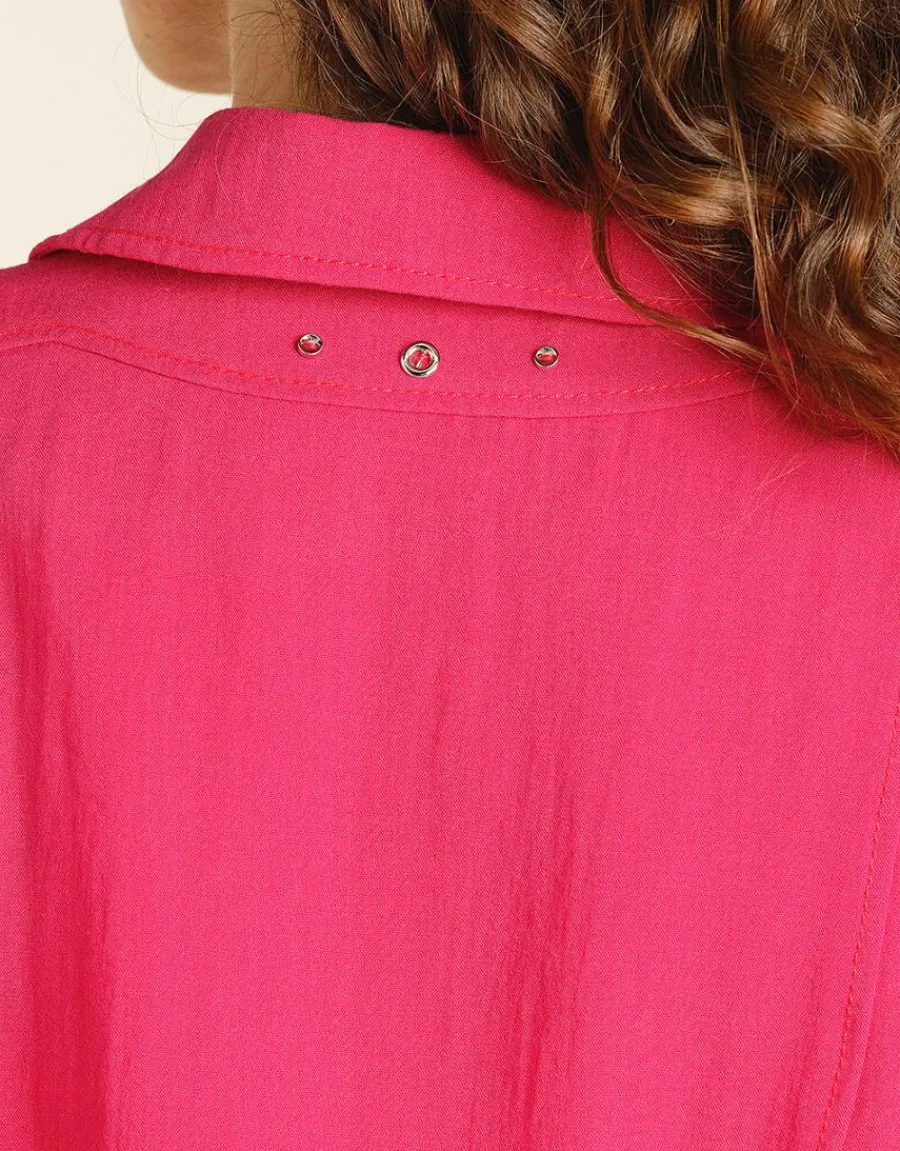 Christine Laure Habillées|Vestes*Veste chic rose fuchsia