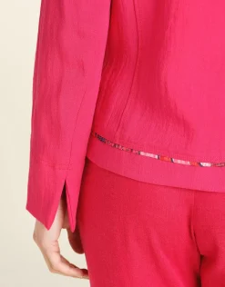 Christine Laure Habillées|Vestes*Veste chic rose fuchsia