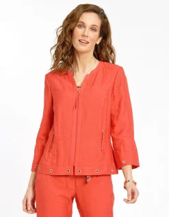 Christine Laure Habillées|Vestes*Veste chic rouge légère