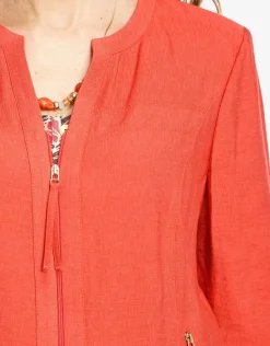 Christine Laure Habillées|Vestes*Veste chic rouge légère