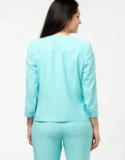 Christine Laure Habillées|Vestes*Veste chic turquoise