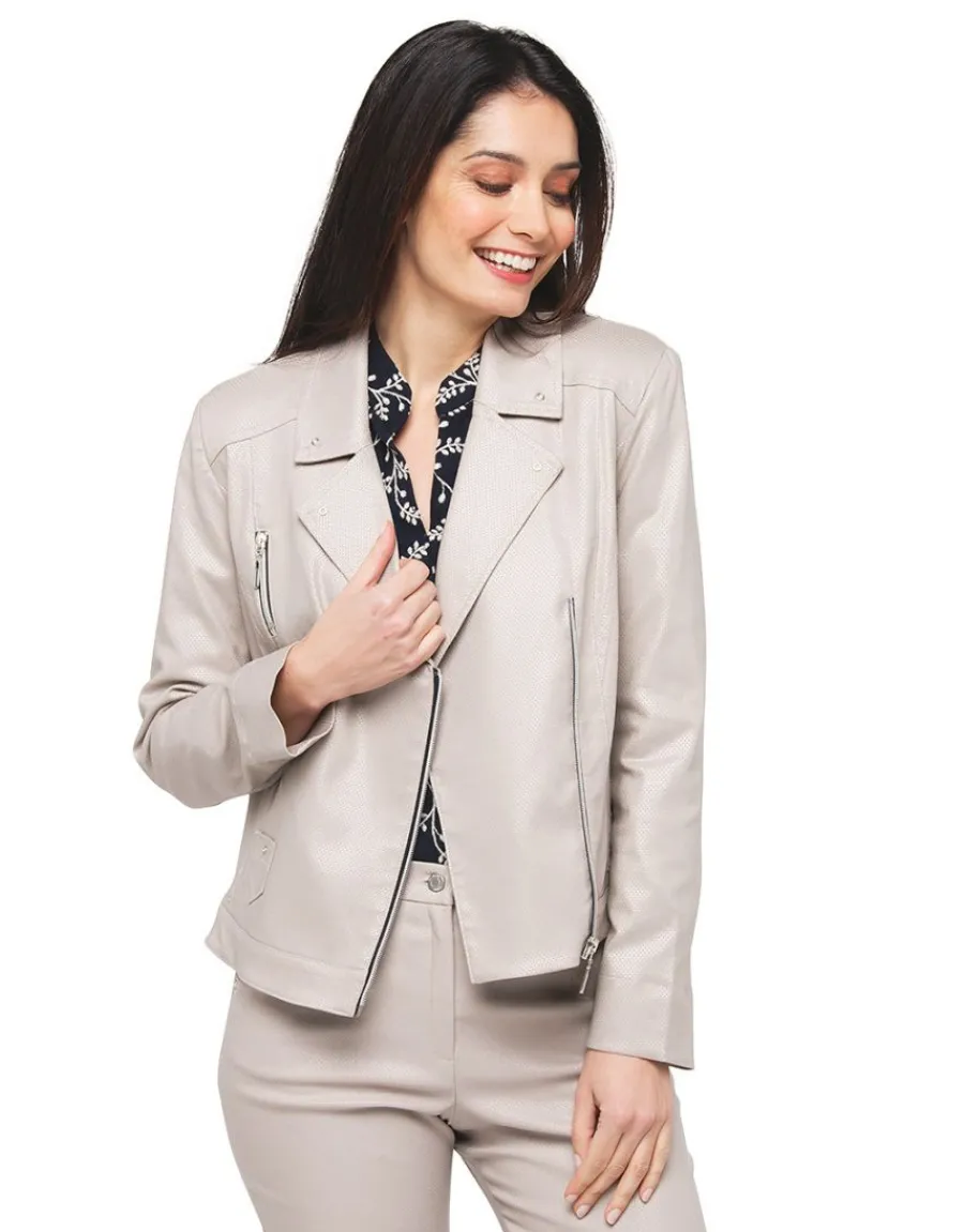 Christine Laure Habillées|Vestes*Veste cintrée beige