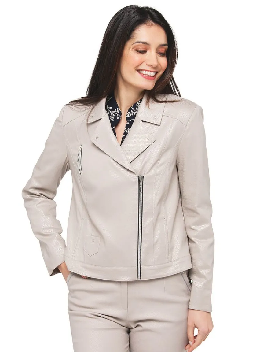 Christine Laure Habillées|Vestes*Veste cintrée beige