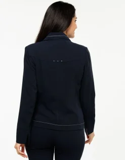 Christine Laure Habillées|Vestes*Veste cintrée marine