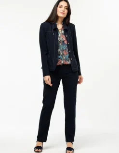 Christine Laure Habillées|Vestes*Veste cintrée marine