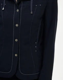 Christine Laure Habillées|Vestes*Veste cintrée marine