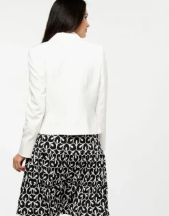 Christine Laure Habillées|Vestes*Veste col tailleur écru