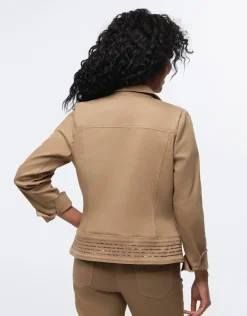 Christine Laure Casual|Vestes*Veste coton beige