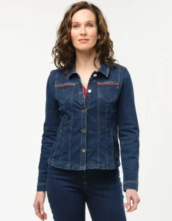 Christine Laure Casual|Vestes*Veste en jean brut coton