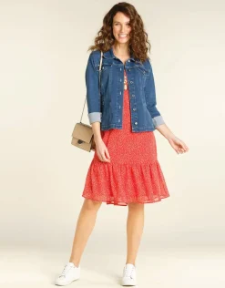 Christine Laure Casual|Vestes*Veste en jean stretch