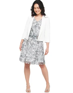 Christine Laure Habillées|Vestes*Veste habillée écrue