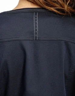 Christine Laure Casual|Vestes*Veste jean denim sans col