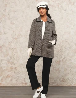 Christine Laure Habillées|Vestes*Veste longue jacquard