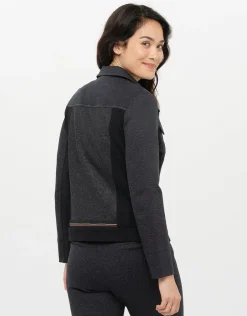 Christine Laure Habillées|Vestes*Veste maille grise