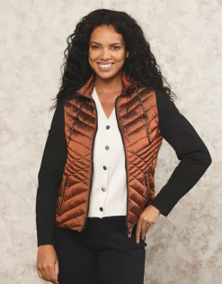 Christine Laure Doudounes|Casual*Veste matelassée cuivrée